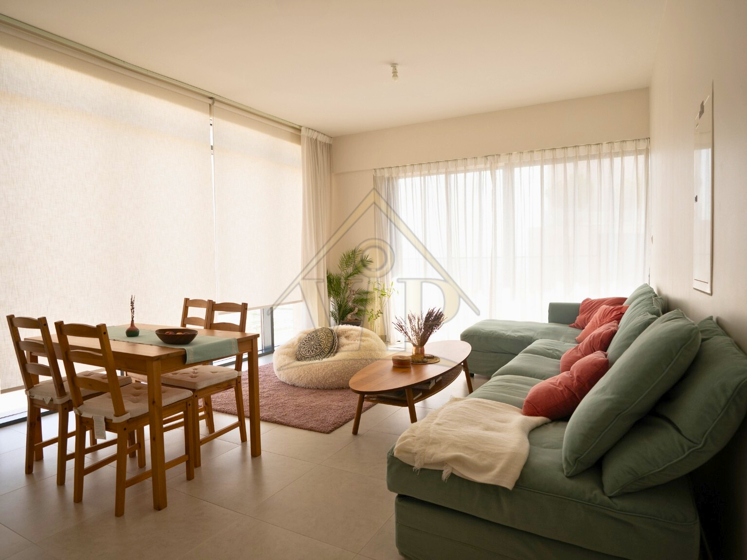 2BR _ Soho Square, Sadiyat Island | Corner Unit | 2Br + Storage | Sea and Pool View | High Floor | With Rent Refund