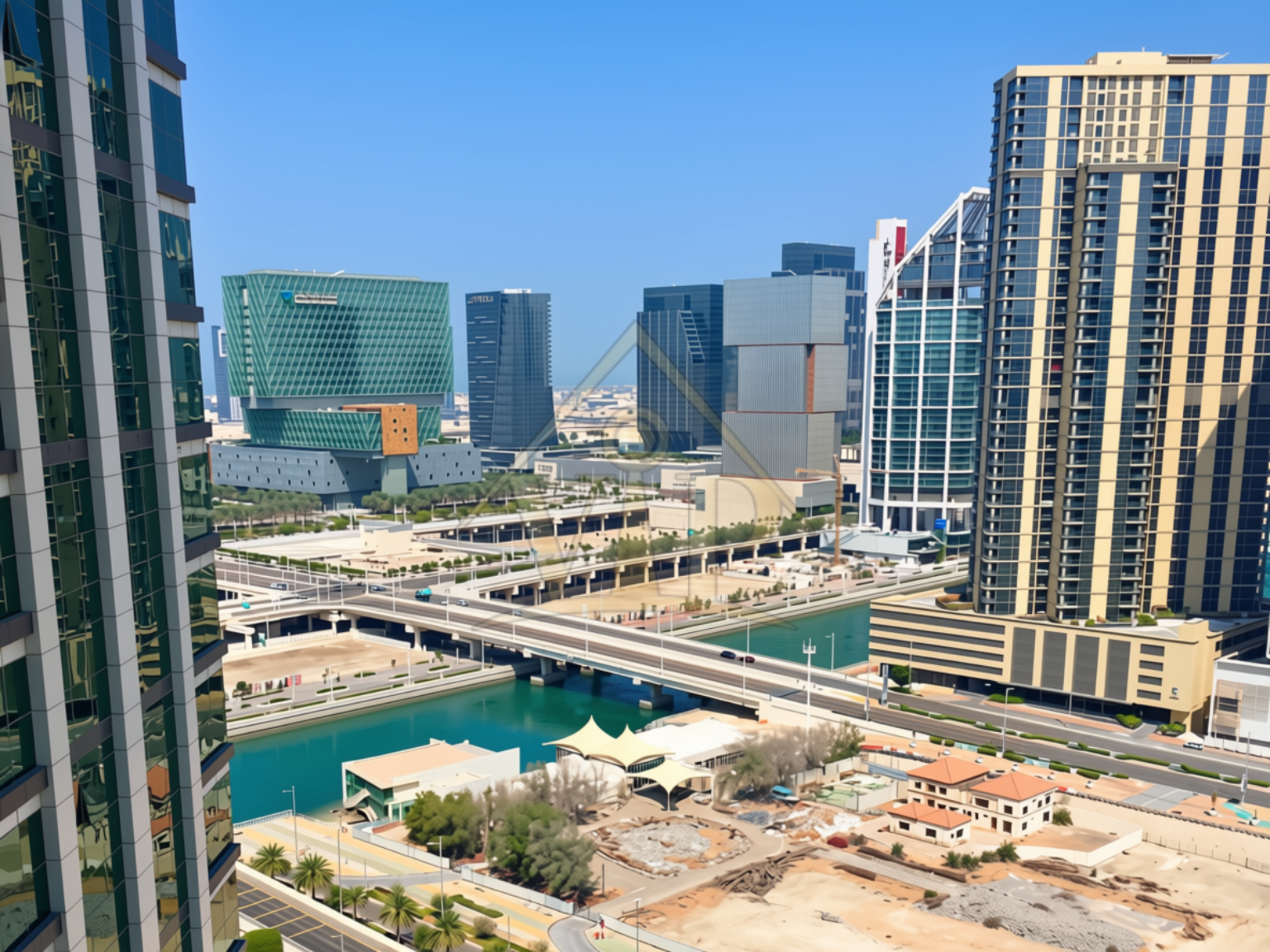 1BR_ Al Maha Tower _ Marina Square | Fully Furnished | Mid Floor | Canal and Bridge View | Spacious Well-Maintained Unit