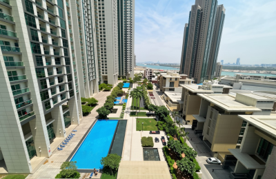2BR_ Burooj Views | Direct Pool and Sea View | Vibrant Community | Vacant