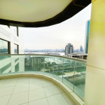 3BR - Marina Heights 1 | Luxrious Unit | Partial Sea & Swimming Pool View | Balcony