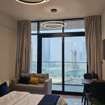 STUDIO | Maryah Vista 1 _ Canal and Community View | High Floor | Cozy Furnished Unit