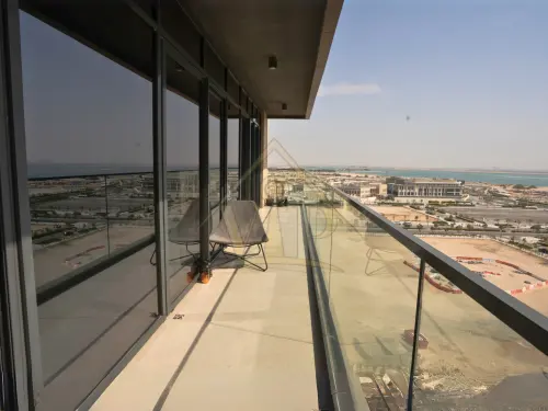 2BR _ Soho Square, Sadiyat Island | Corner Unit | 2Br + Storage | Sea and Pool View | High Floor | With Rent Refund - 9