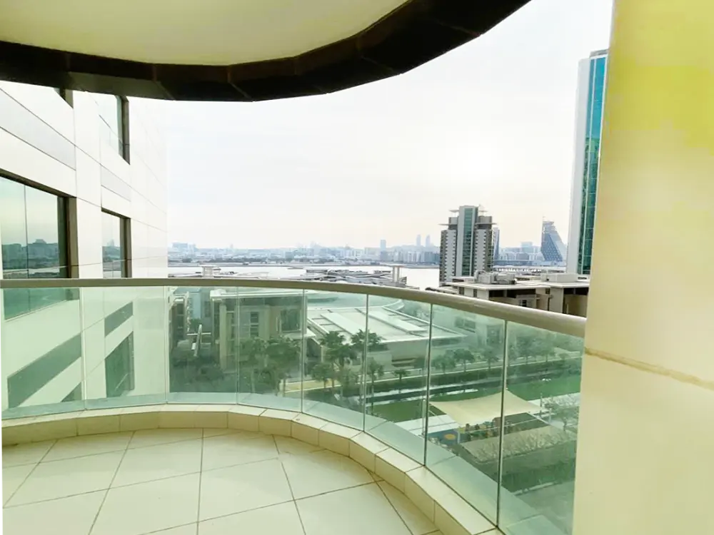 3BR - Marina Heights 1 | Luxrious Unit | Partial Sea & Swimming Pool View | Balcony