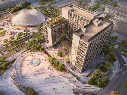 2BR _ MANARAT LIVING B3_ Overlooking Sea View | Corner High Floor Unit | Prestige Community - 3