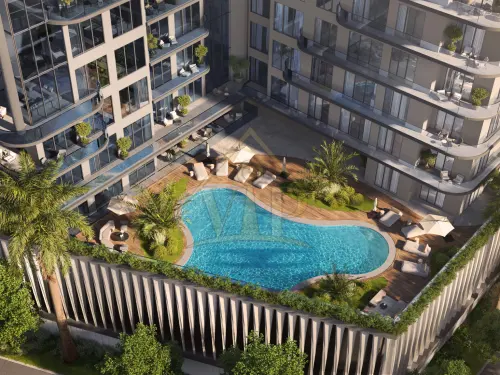 1BR_ Radiant Gardens Tower | Direct Pool View | Mid Floor | Low Premium | Brilliant Architectural Designed Unit - 2