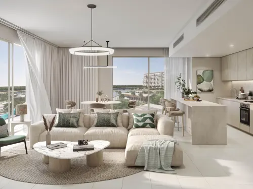 1BR_ Yas Riva Residences | Pool and Water View | Lowest Premium | Low Floor | Unique Architectural Style - 14