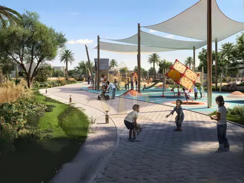 PLOT_ Fay Al Reeman 2 _ Al Shamkha | Massive Plot | Double Row Middle | Build your Dream Home | Investment Zone Community - 9