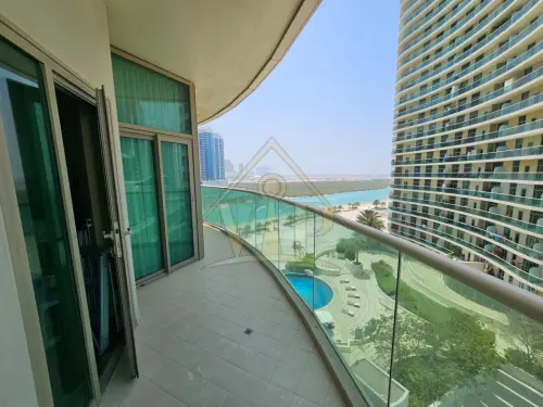 1BR_ Beach Tower A _ Fully Furnished | Full Mangrove and Pool View | Overlooking the Sea | Massive Layout | Closed Kitchen | Vacant Now - 3
