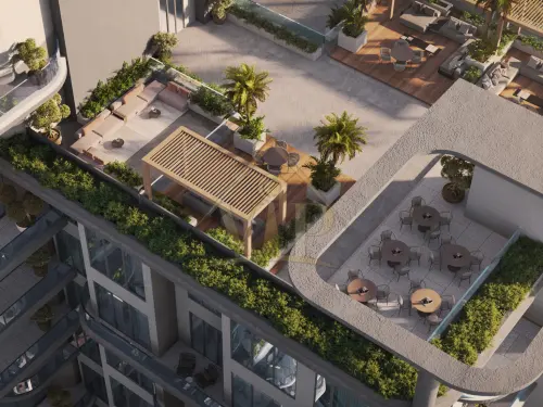 1BR_ Radiant Gardens Tower | Direct Pool View | Mid Floor | Low Premium | Brilliant Architectural Designed Unit - 7