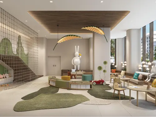 1BR_ Yas Riva Residences | Pool and Water View | Lowest Premium | Low Floor | Unique Architectural Style - 17