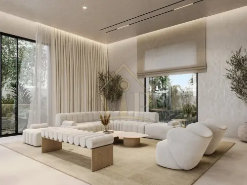 5BR _ Naseem Community _ Hudayriat Island_ Single Row | Front of Community School and Sports Field | Sophisticated Contemporary Style Villa - 4