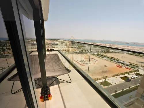 2BR _ Soho Square, Sadiyat Island | Corner Unit | 2Br + Storage | Sea and Pool View | High Floor | With Rent Refund - 3
