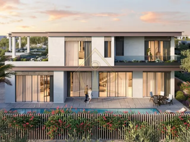 5BR _ Naseem Community _ Hudayriat Island_ Single Row | Front of Community School and Sports Field | Sophisticated Contemporary Style Villa