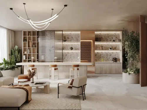 1BR_ Yas Riva Residences | Pool and Water View | Lowest Premium | Low Floor | Unique Architectural Style - 16